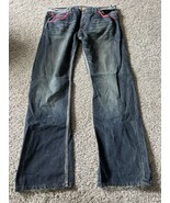 SYN Jeans Mens Blue Prankster Straight Pockets Size 40W X 34L Cotton But... - €22,66 EUR