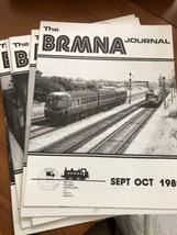 Lot of 6 BRMNA Journal 1989 Complete British Railway Modellers of North ... - £6.87 GBP