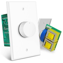 TNP Wall Mount Plate Volume Control Knob - 100W Flush in Wall Volume Con... - $40.99