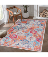 Cream 3x5 Rug: Washable, Non-Slip, Pet-Friendly - $91.99