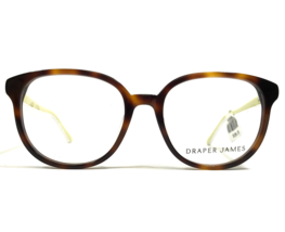 Draper James Eyeglasses Frames DJ5018 215 TORTOISE Brown Yellow White 51-17-140 - £59.40 GBP