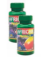 African Mango Capsulas. Excelente quemador de grasa. Set de 2 frascos. - £22.46 GBP