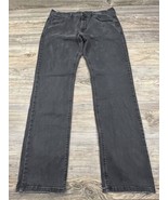 Mott &amp; Bow Mens Slim Jeans Washed Greyish Black Denim Stretch ~Size 38/34 - £30.50 GBP