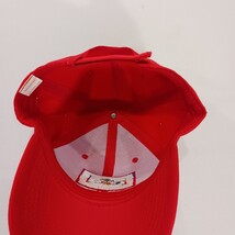Haiti Flag Men's Back Strap Red Cotton Blend Baseball Cap Hat image 6