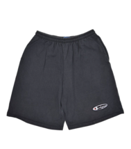 Vintage Champion Shorts Mens XL Black Faded Sweat Short Athletic 100% Co... - $18.24