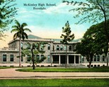 Postcard 1910s Honolulu HI Mckinley High School Hawaii South Seas Curio Q13 - $11.83