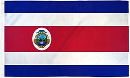 2x3 Costa Rica Flag Costa Rican Banner Pennant Bandera 24x36 inches New - $8.98