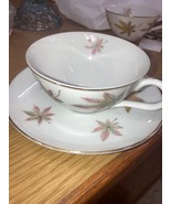 Vintage/Antique Royal Ming Leaf Pattern Cup and Saucer Set Of 4 In Box - £74.58 GBP