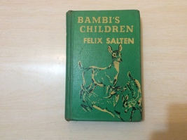 Bambi&#39;s Children By Felix Salten - Hardcover - 1939 Edition - Free Shipping - £39.29 GBP