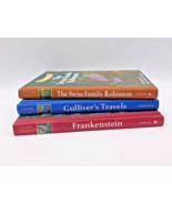 Classic Starts Gulliver&#39;s Travels Frankenstein Swiss Family Robinson HC ... - £30.32 GBP