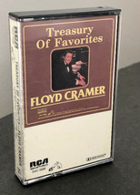 &quot;Treasury Of Favorites&quot; Floyd Cramer Cassette Tape 1984 Rca - £3.75 GBP