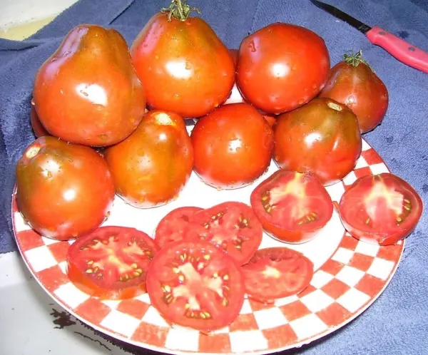 100 Red Pear Tomato Lycopersicon Heirloom Indeterminate Fruit Vegetable Seeds Fr - £7.19 GBP