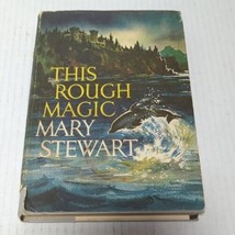 HBDJ This Rough Magic by Mary Stewart 1964 Book Club Edition - £6.36 GBP