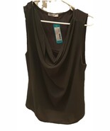 Stitch Fix Exclusive Beacon Dark Green Sleeveless Top Sz M NWT - $280.80 MXN