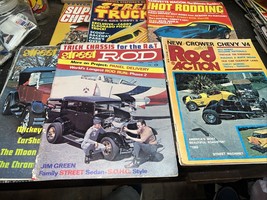 1970’s Vintage Hot Rod Magazines Lot of 6 - £17.57 GBP