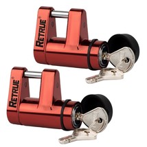 2 PCS Trailer Coupler Lock Dia 1/4&quot; Span 3/4&quot; Tow Boat RV Latch Tongue L... - $32.00