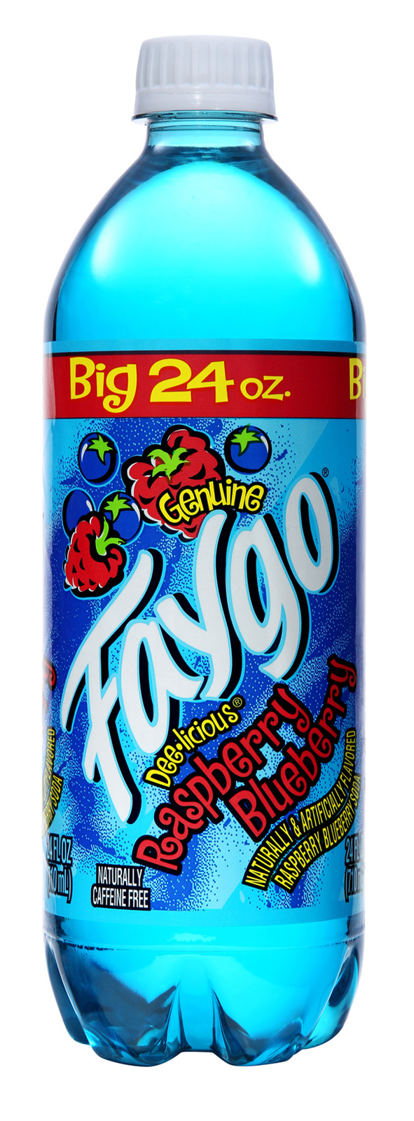Faygo Soda Raspberry Blueberry - 710 Ml - £93.60 GBP