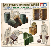 Tamiya Military Miniatures 1:35 Scale Plastic Model Jerry Cans set - $14.73