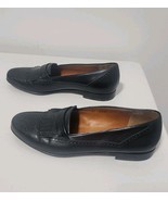 Salvatore Ferragamo - Black - LEATHER  Wingtip LOAFERS -  SIZE 9.5 D Ita... - $157.78 CAD
