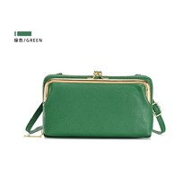Women&#39;s Messenger Bag For Ladies PU Leather Clutch Phone Bags Business Card Hold - £9.92 GBP