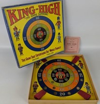 Vintage 1930&#39;s KING-HIGH &quot;The Game Supreme&quot; Family Game by Rosebud Art - £43.96 GBP