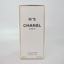 CHANEL No. 5 by Chanel 200 ml/ 6.8 oz The Body Oil NIB RARE! - £232.19 GBP