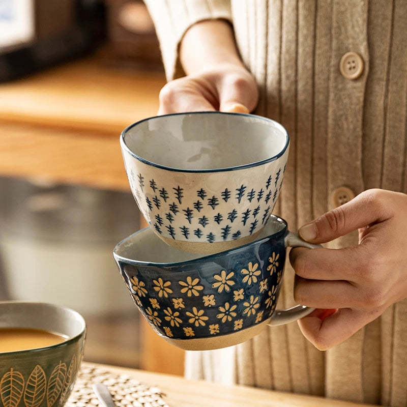Japanese Vintage Ceramic Mug - $31.99