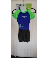 New Speedo Kids UV 50+ Floatation Suit W/ Shorts Boy's M/L Age 2-4 33-45 Lbs - $44.36 CAD