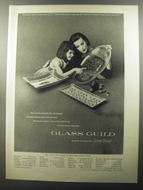 1956 Georges Briard Glass Guild Ad - Many of the qualities that distinguish  - £14.55 GBP