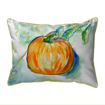 Betsy Drake Pumpkin Large Indoor Outdoor Pillow 16x20 - £37.15 GBP