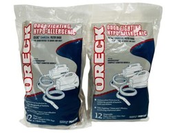 ORECK Housekeeper Compact PKBB120F Vacuum Cleaner Bags 2 sealed bags (24 total) - $23.34