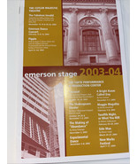 2003-2004 Carousel Emerson Stage Majestic Theatre Program - $12.50