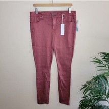 NWT Stitch Fix Level 99 | Primrose Skinny Jeans in Red, Womens Size 32 - £68.05 GBP