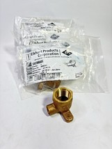 Qty-6 Elkhart Brass 470735 CXF 90° Drop Ear Elbow 1/2” Female NPT X 3/8 ... - $586.59 MXN