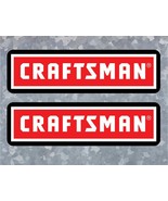 (2) 1&quot; x 4&quot;  Replacement CRAFTSMAN Toolbox Logo Decals American Made FRE... - £4.75 GBP