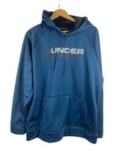 Under Armour Hoodie Size Medium Loose Mens Coldgear Storm Teal Blue Gree... - $49.39
