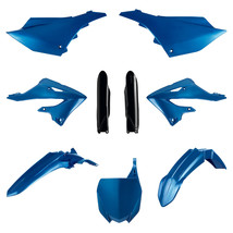 Polisport MX Plastic Kit Blue Metal Flow for Yamaha YZ 125/YZ 250 - £134.23 GBP