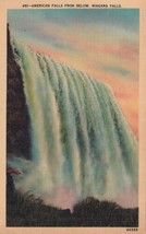 American Falls From Below Niagara Falls New York NY Postcard C31 - $2.99
