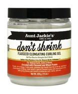 Aunt Jackie&#39;s Don&#39;t Shrink Flaxseed Elongating Curling Gel - £11.19 GBP