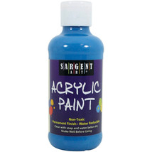 Fluorescent Acrylic Paint 8oz-Blue - $11.79