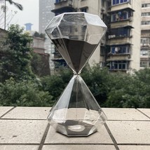 5 Minutes Diamond Hourglass Sandglass Sand Clock Sand Timer Home Decorat... - £8.79 GBP