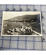 Vintage RPPC Postcard 1930s / 40s Shirtless Men In Park Beef Cake Gay Int. - $20.48
