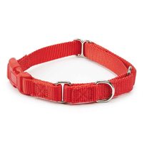 18&quot; to 26&quot; Red Quick Release Martingale Dog Collar Bulk Packs Shelter Rescue (10 - £170.84 GBP+