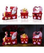 Valentines Day Decorations for Home Train 3 Piece Set, LED Valentines Gn... - $50.17 CAD