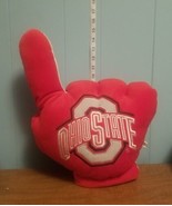 Ohio State Buckeyes OSU #1 Finger Wearable Plush Go Bucks Toy Factory  - £8.34 GBP