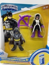 2019 Fisher Price Imaginext Batman & Huntress Figure Set Dc Super Friends New - $7.83