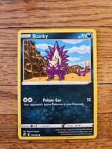 Pokemon TCG Rebel Clash Card | Stunky 114/192 Common - $0.99