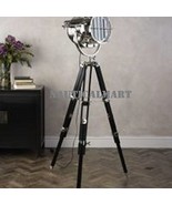 Designer Floor Lamp comes with Black Color Wooden Tripod Lamp By Nautica... - $296.01