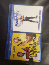 Lot Of 2 :Tooth Fairy +Central Intelligence Blu-Ray &amp; Dvd / Nice Condition - £7.81 GBP