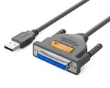 UGREEN USB to DB25 Parallel Printer Cable Adapter 6FT Male to Female Con... - £30.01 GBP
